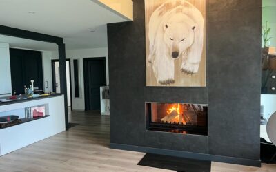 Cheminée Contemporaine